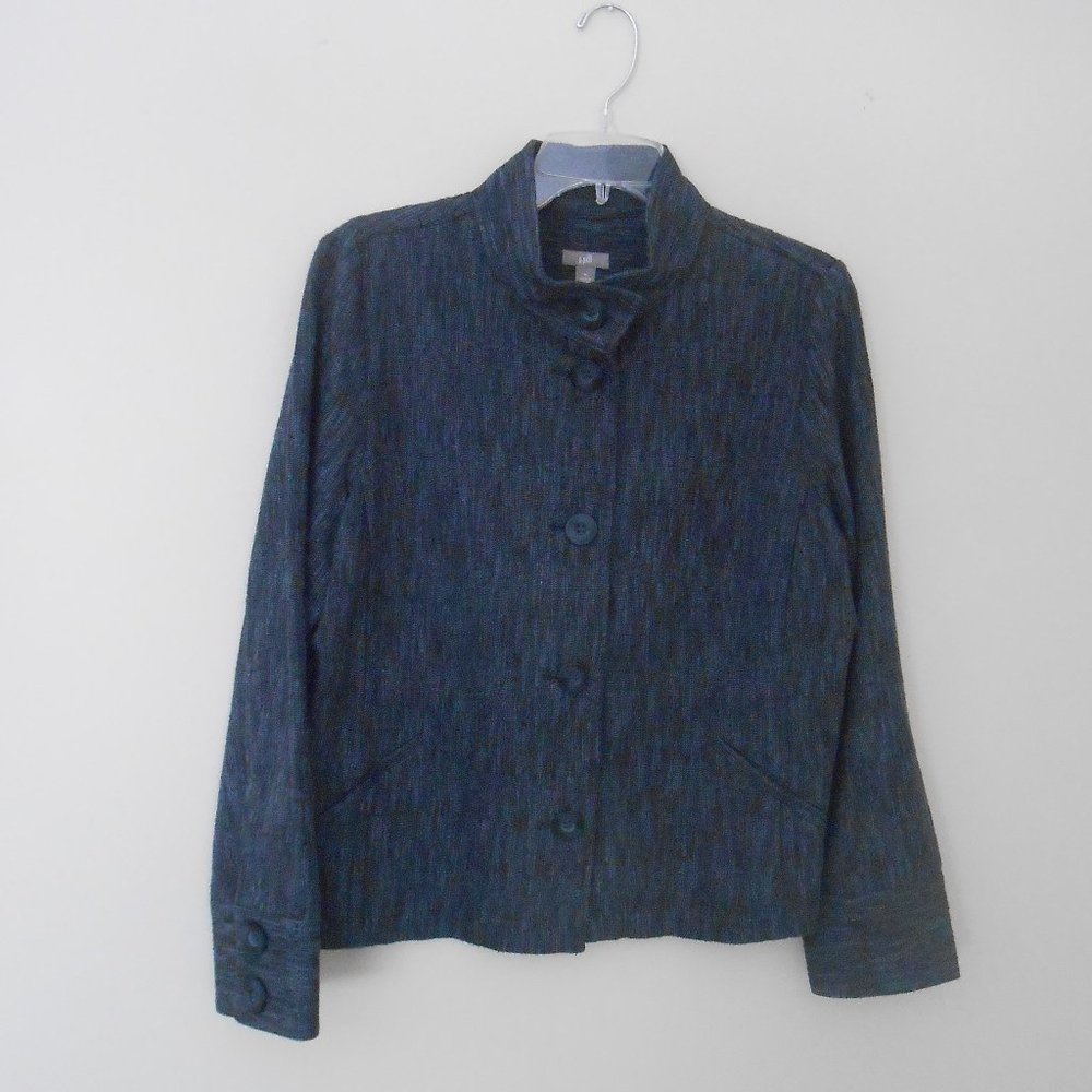 J Jill Jacket size medium. navy and black.